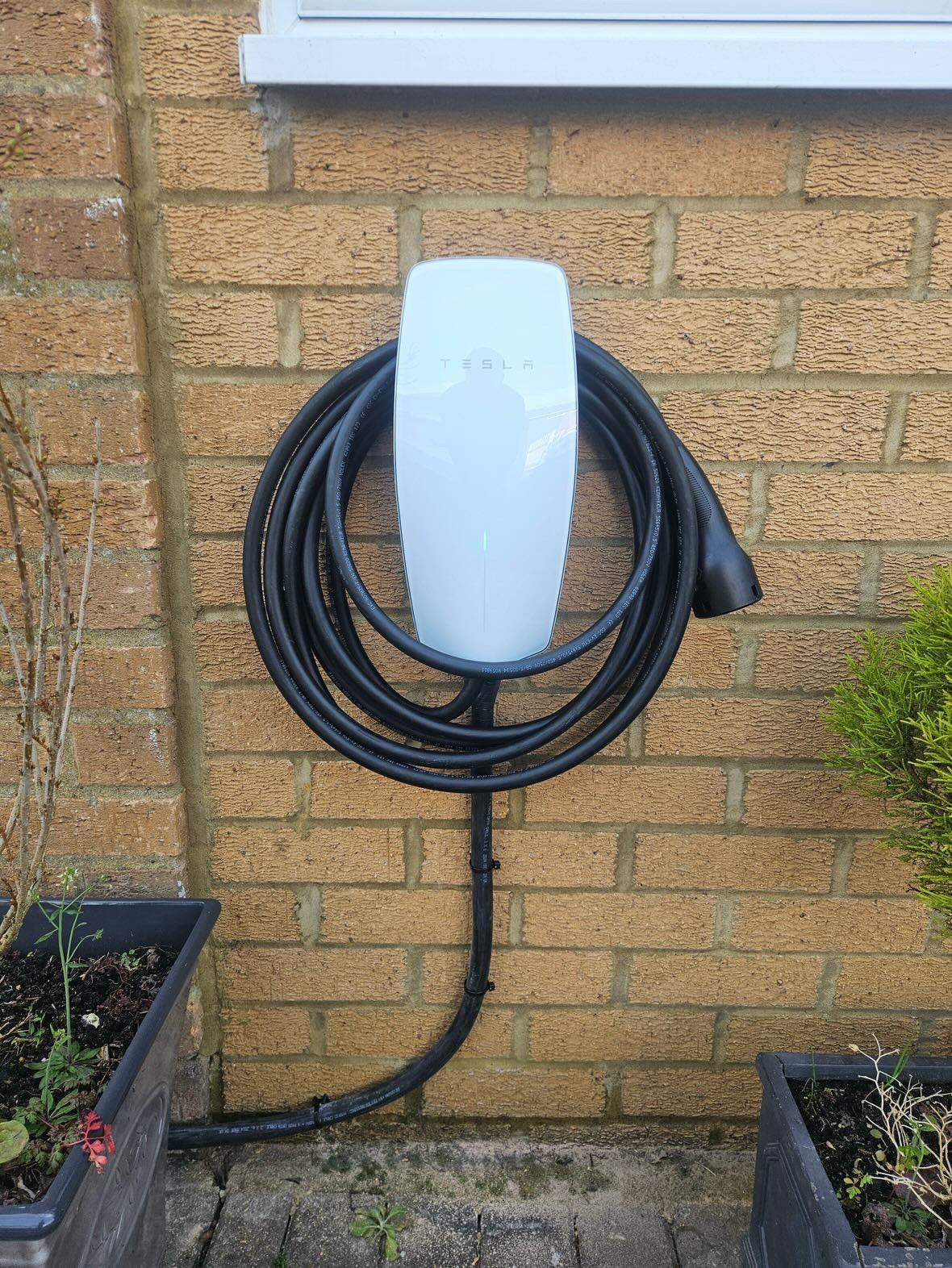 Tesla EV charger installation